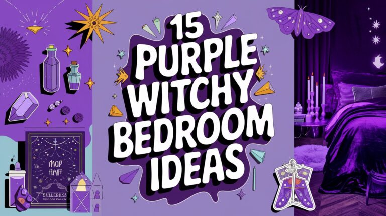 Purple Witchy Bedroom Ideas