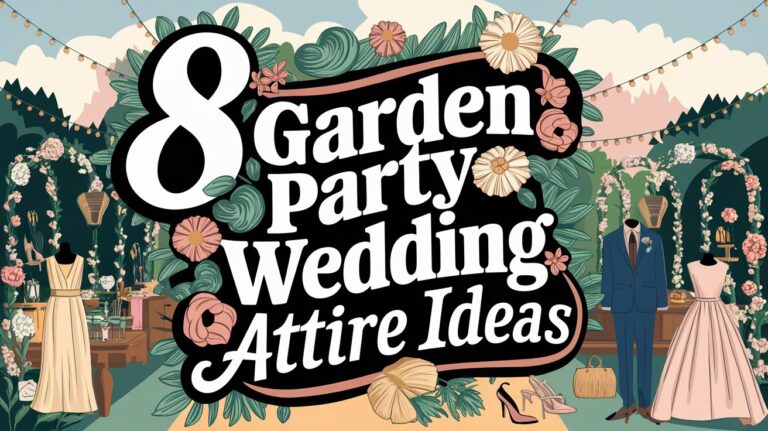 8 Garden Party Wedding Attire Ideas